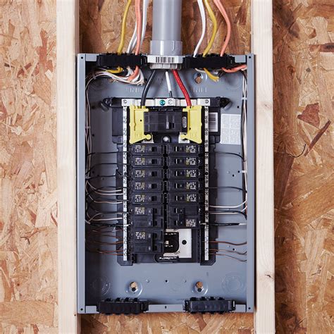 add an electric out post to breaker box|electrical outlet for breaker box.